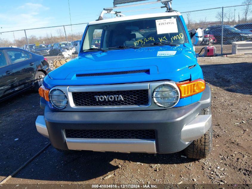 2007 Toyota Fj Cruiser VIN: JTEBU11F770016384 Lot: 41034916