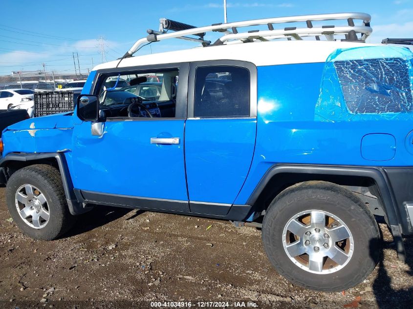 2007 Toyota Fj Cruiser VIN: JTEBU11F770016384 Lot: 41034916