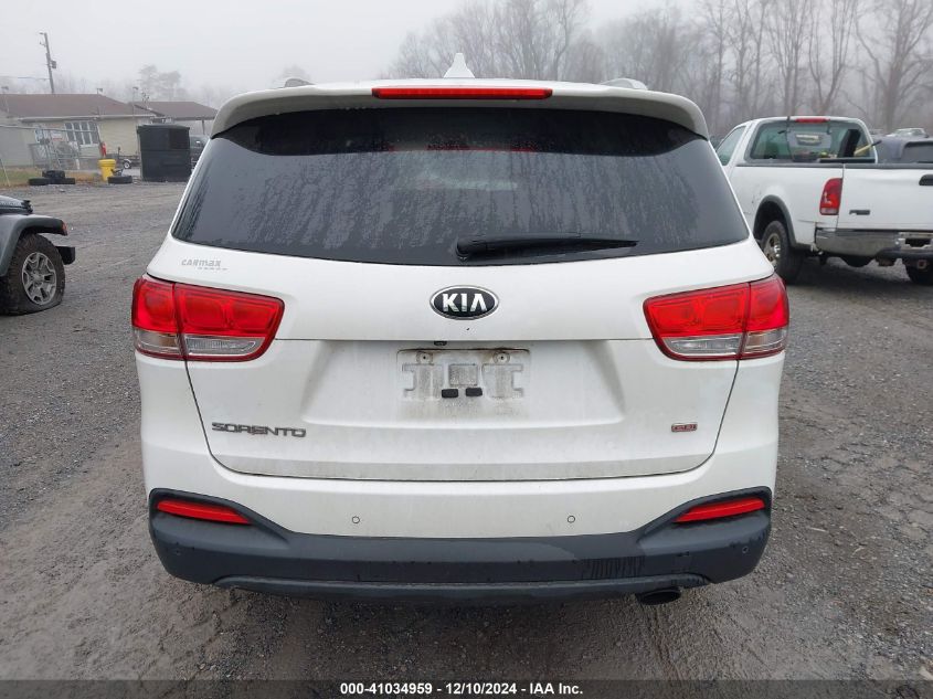 2016 KIA SORENTO 2.4L LX - 5XYPG4A35GG056367