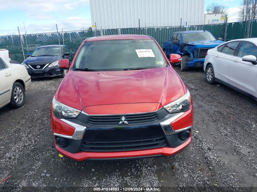 2016 Mitsubishi Outlander Sport 2.0 Es VIN: JA4AR3AU4GZ061963 Lot: 41034993