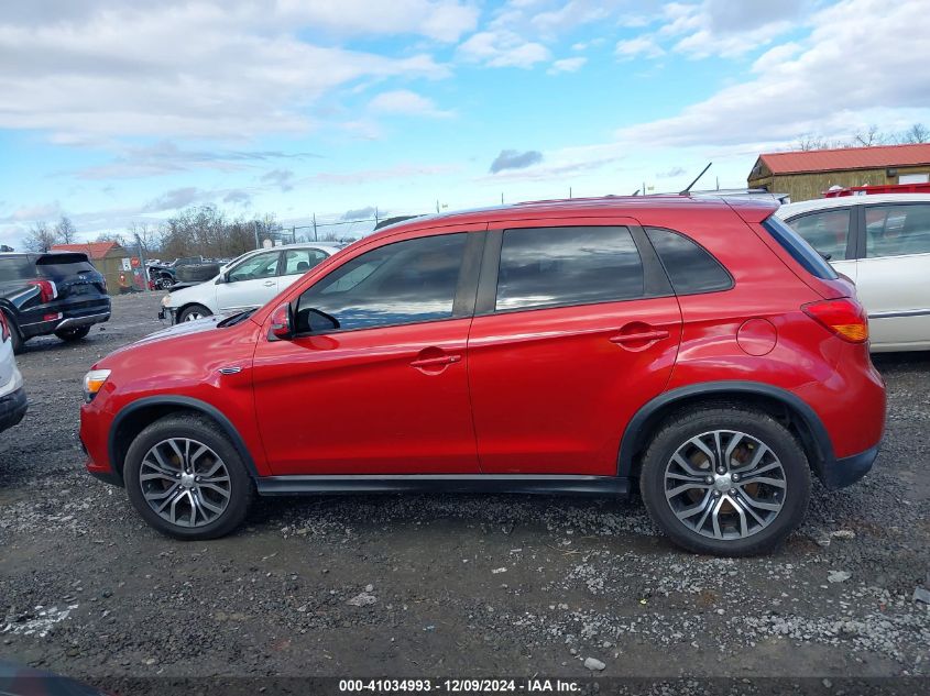 2016 Mitsubishi Outlander Sport 2.0 Es VIN: JA4AR3AU4GZ061963 Lot: 41034993