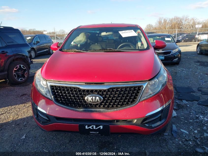 2014 Kia Sportage Lx VIN: KNDPB3AC3E7584833 Lot: 41035135