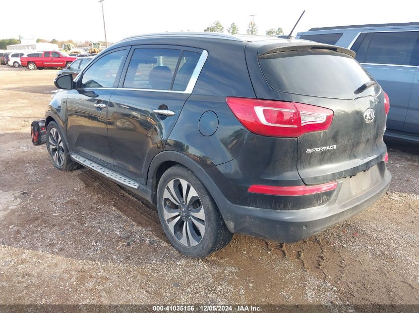 VIN KNDPC3A62D7386220 2013 KIA Sportage, SX no.3