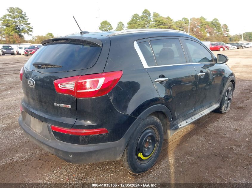 VIN KNDPC3A62D7386220 2013 KIA Sportage, SX no.4