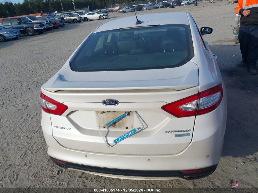 2016 FORD FUSION TITANIUM - 3FA6P0K99GR155793