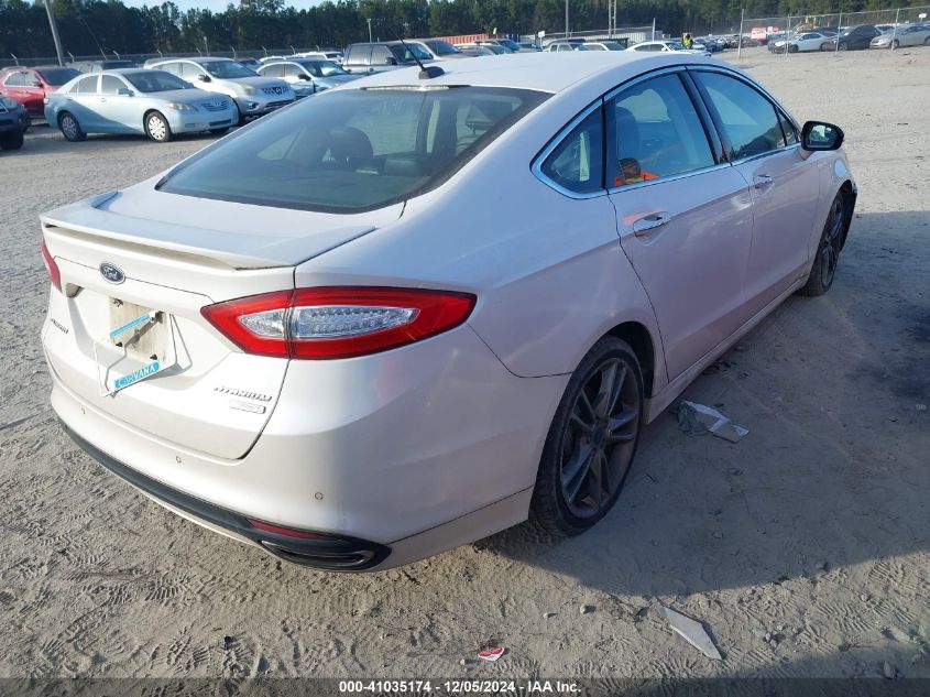 VIN 3FA6P0K99GR155793 2016 Ford Fusion, Titanium no.4