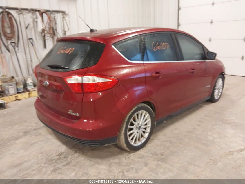 VIN 1FADP5BU3DL551544 2013 FORD C-MAX HYBRID no.4