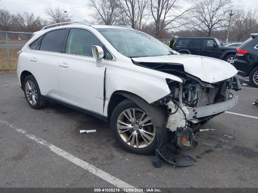 VIN 2T2ZK1BA5DC092355 2013 LEXUS RX 350 no.1