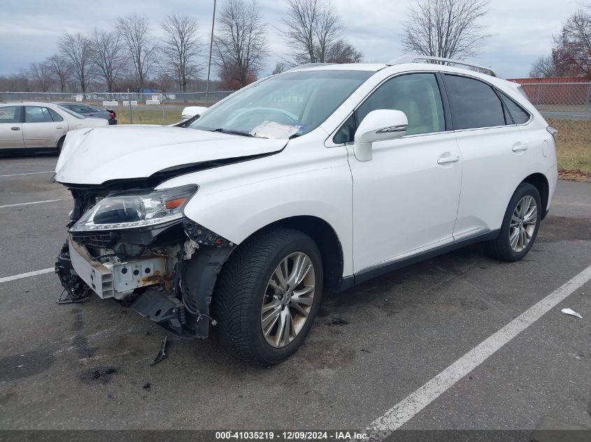 VIN 2T2ZK1BA5DC092355 2013 LEXUS RX 350 no.2