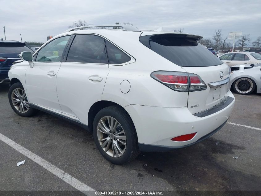 VIN 2T2ZK1BA5DC092355 2013 LEXUS RX 350 no.3