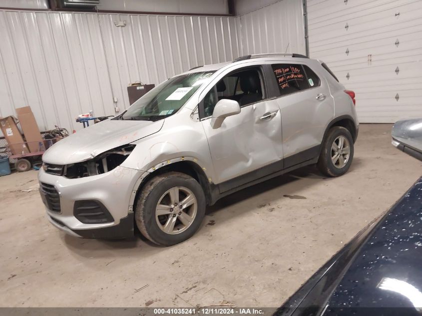 VIN KL7CJPSB7KB911271 2019 Chevrolet Trax, LT no.2