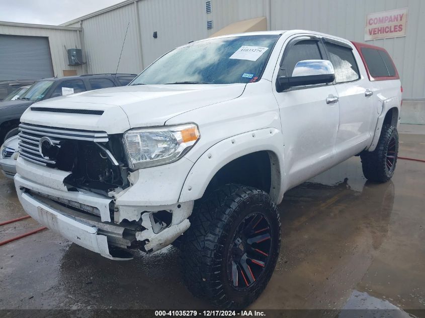 VIN 5TFAY5F17HX649503 2017 Toyota Tundra, Platinum... no.2