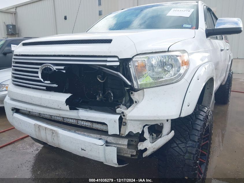 VIN 5TFAY5F17HX649503 2017 Toyota Tundra, Platinum... no.6