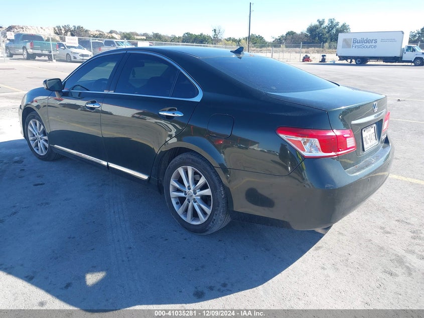 Vin: jthbk1eg2b2441536, lot: 41525207, lexus es 350 20113