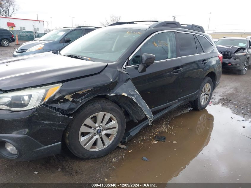 VIN 4S4BSACC7F3288245 2015 Subaru Outback, 2.5I Pre... no.6