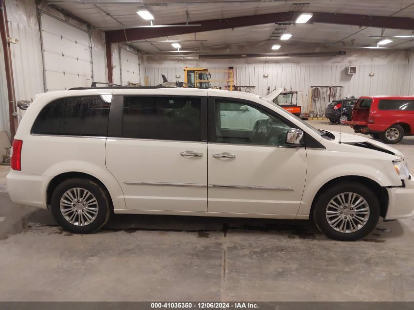 2013 Chrysler Town & Country Touring-L VIN: 2C4RC1CG7DR616125 Lot: 41035350