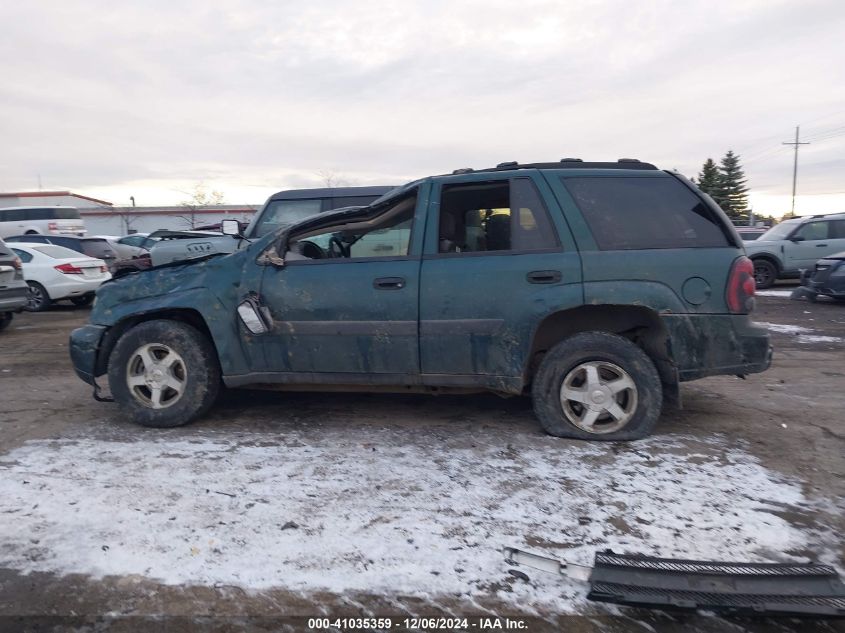 2005 Chevrolet Trailblazer Ls VIN: 1GNDS13S852358562 Lot: 41035359