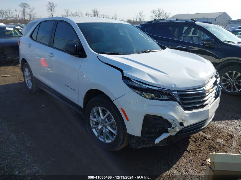 2024 CHEVROLET EQUINOX FWD LS - 3GNAXHEG6RL310360