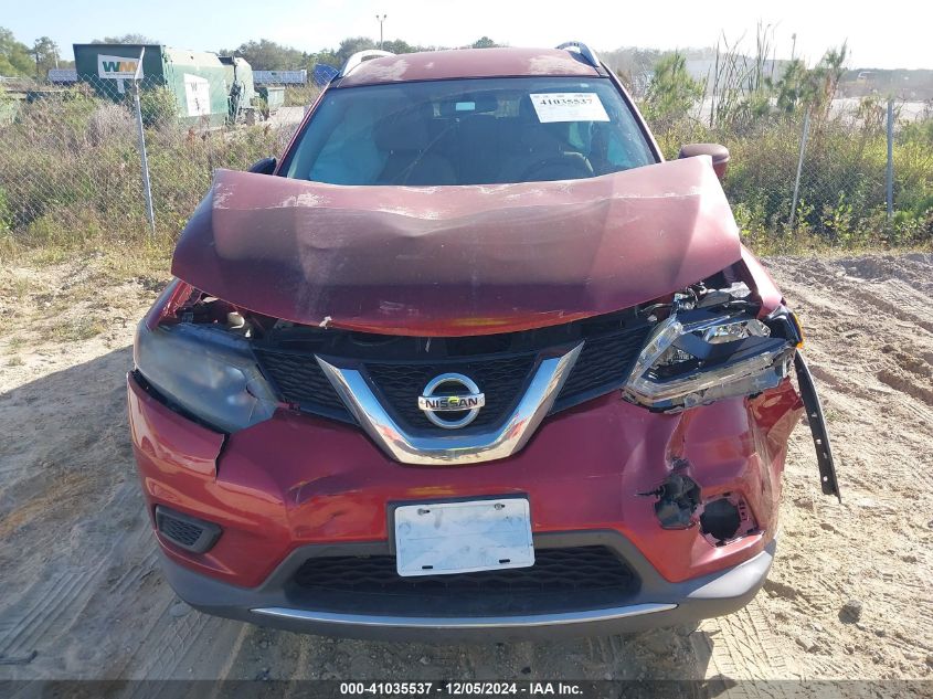 VIN KNMAT2MT9GP619239 2016 Nissan Rogue, SV no.12