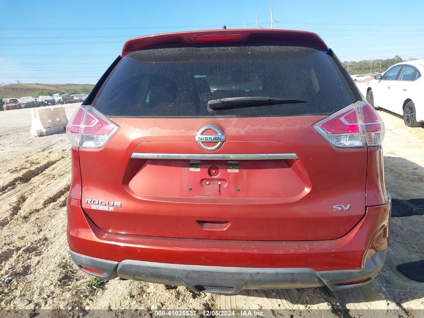 VIN KNMAT2MT9GP619239 2016 Nissan Rogue, SV no.16