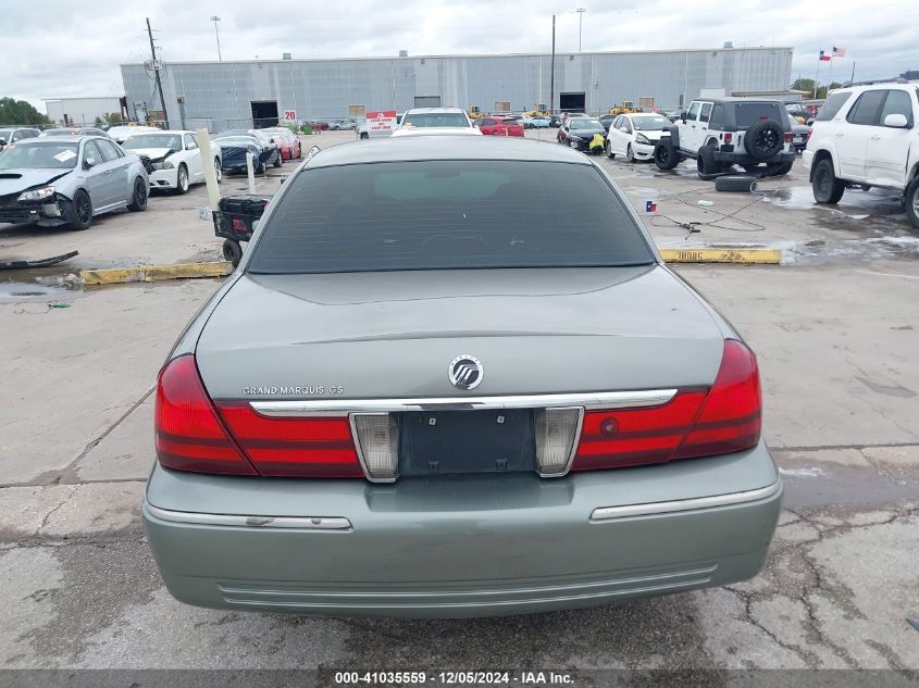 2003 Mercury Grand Marquis Gs VIN: 2MEFM74W23X710690 Lot: 41035559