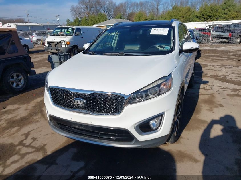 2016 Kia Sorento 3.3L Ex VIN: 5XYPHDA51GG184197 Lot: 41035675