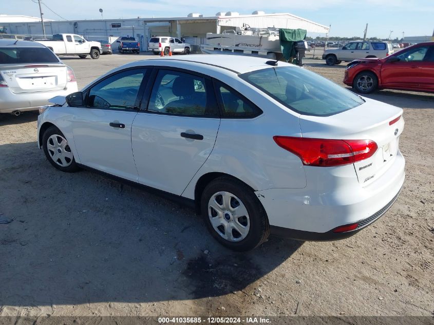 VIN 1FADP3E29HL282390 2017 Ford Focus, S no.3