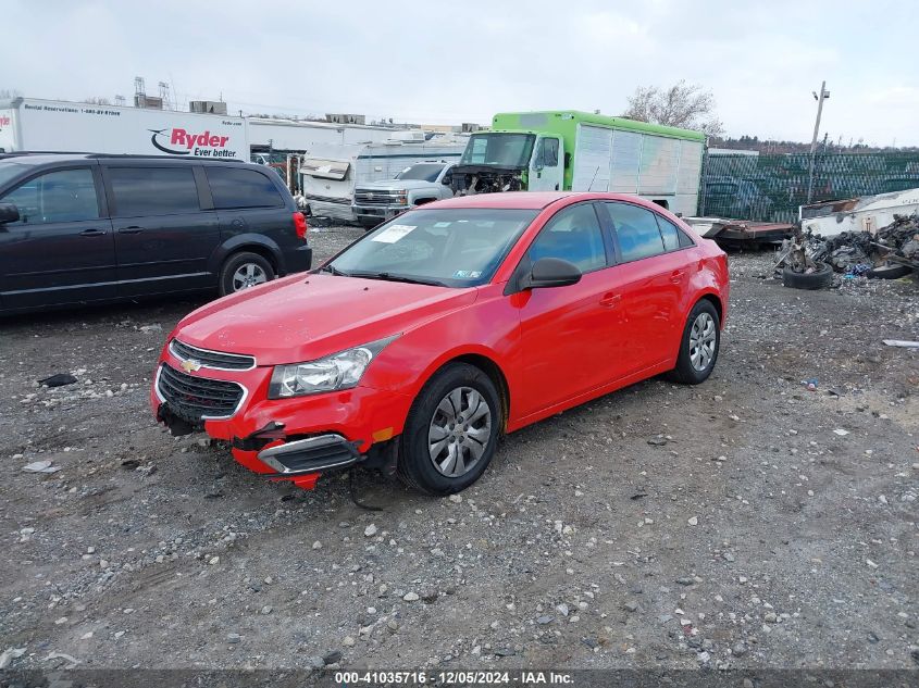 VIN 1G1PA5SH0F7178673 2015 CHEVROLET CRUZE no.2