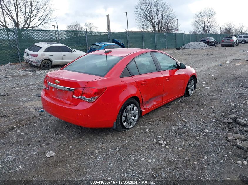 VIN 1G1PA5SH0F7178673 2015 CHEVROLET CRUZE no.4