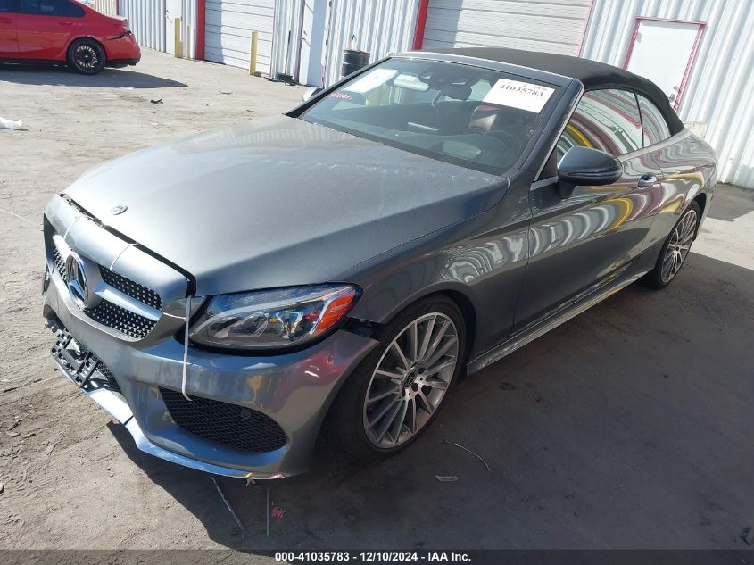 VIN WDDWK4JBXJF761800 2018 MERCEDES-BENZ C 300 no.2