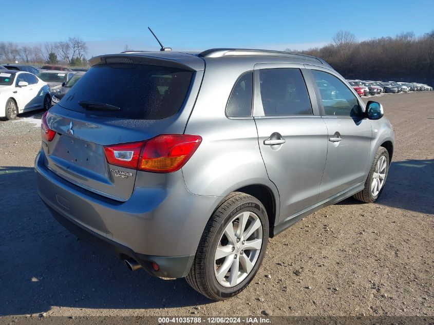 2014 Mitsubishi Outlander Sport Se VIN: 4A4AP4AU9EE028150 Lot: 41035788