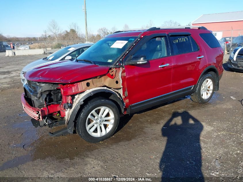 VIN 1FM5K8D84EGB50542 2014 Ford Explorer, Xlt no.2