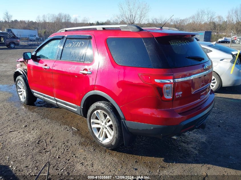 VIN 1FM5K8D84EGB50542 2014 Ford Explorer, Xlt no.3