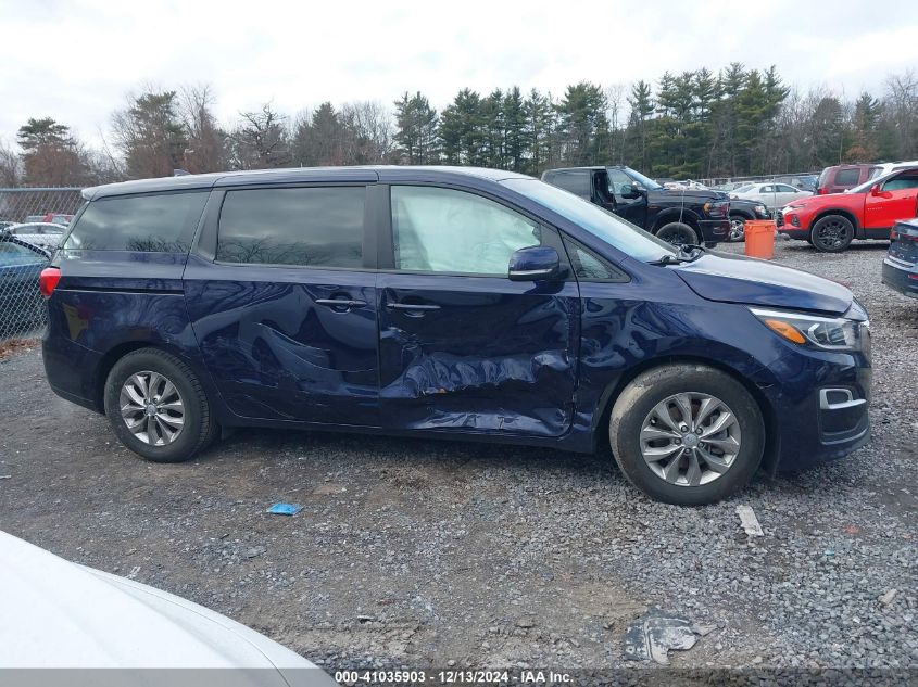 2019 Kia Sedona Lx VIN: KNDMB5C13K6527494 Lot: 41035903