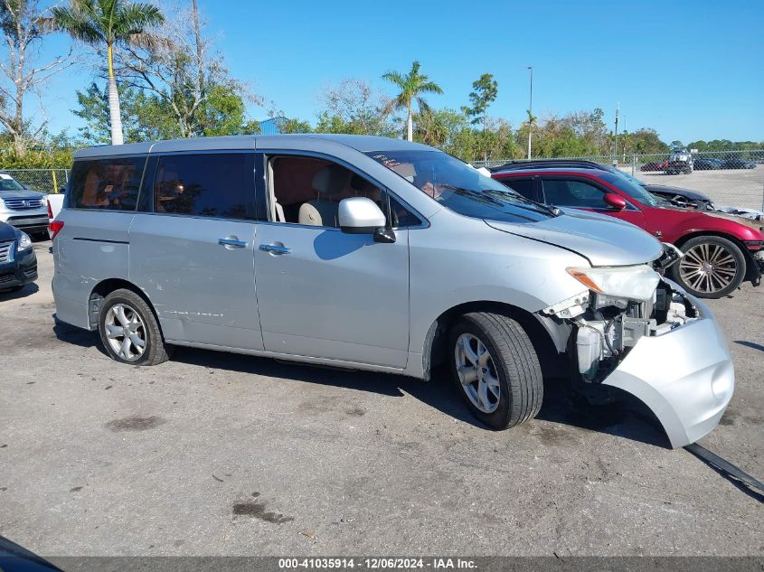 2016 Nissan Quest Platinum/S/Sl/Sv VIN: JN8AE2KP6G9153309 Lot: 41035914