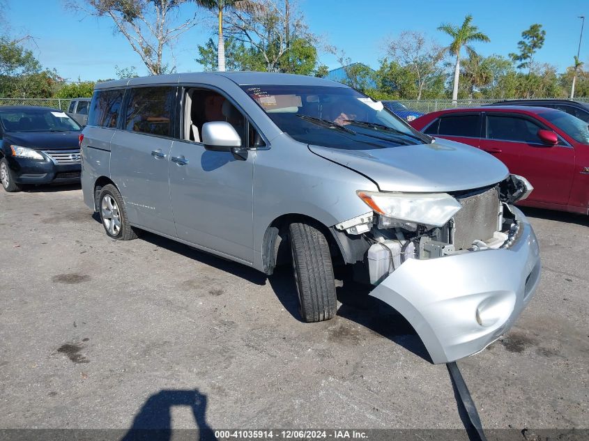 2016 Nissan Quest Platinum/S/Sl/Sv VIN: JN8AE2KP6G9153309 Lot: 41035914