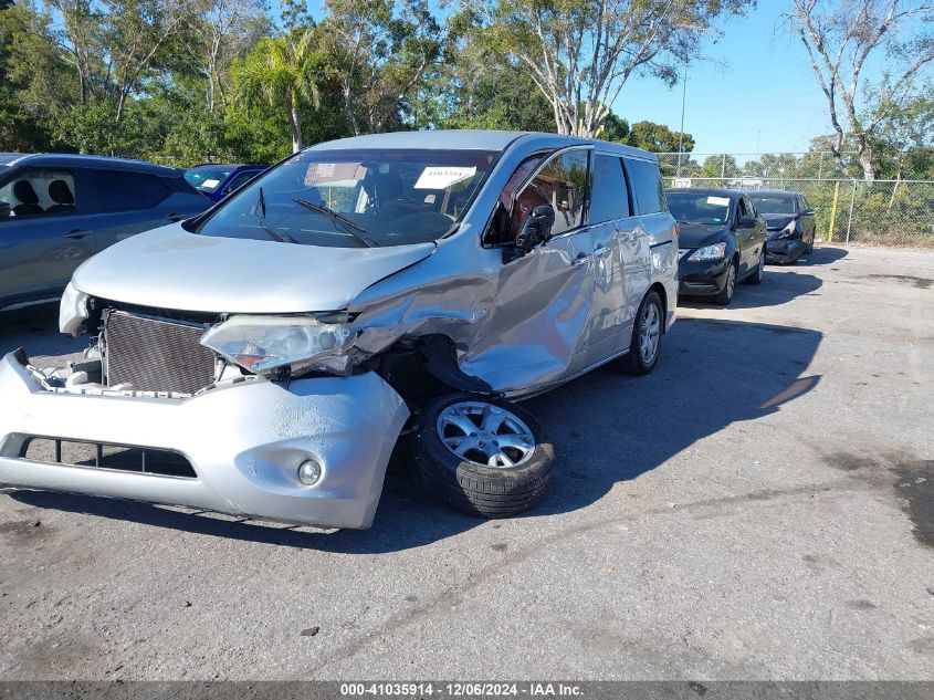 2016 Nissan Quest Platinum/S/Sl/Sv VIN: JN8AE2KP6G9153309 Lot: 41035914