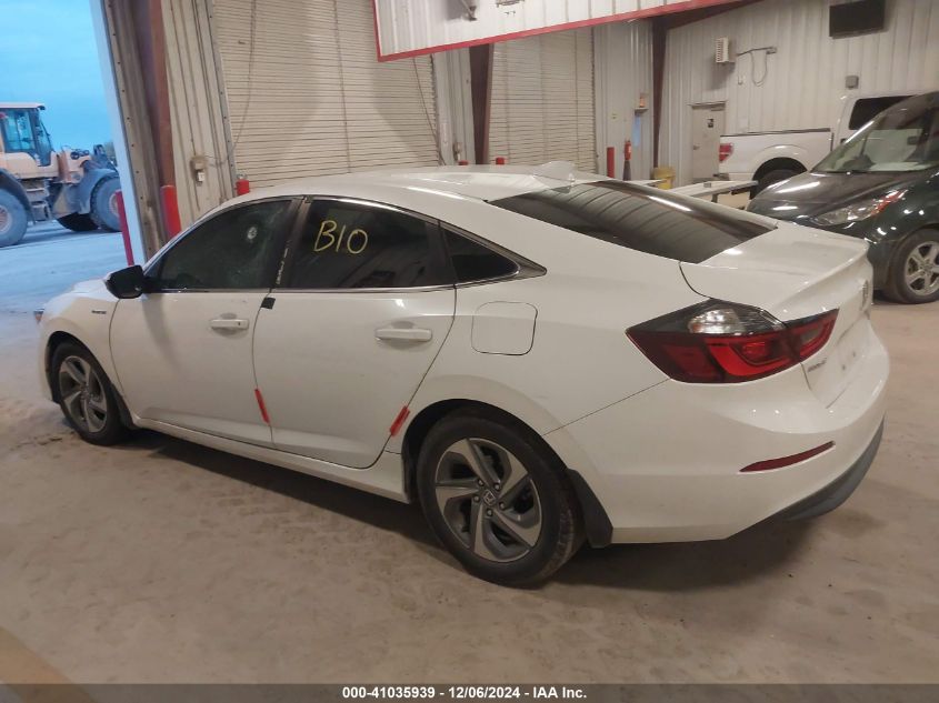 2020 Honda Insight Ex VIN: 19XZE4F55LE009176 Lot: 41035939