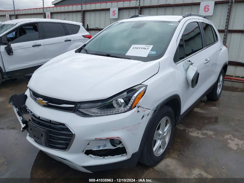 VIN 3GNCJLSBXLL326817 2020 Chevrolet Trax, Fwd Lt no.2