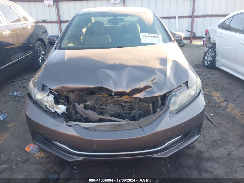 VIN 19XFB2F83FE037945 2015 Honda Civic, EX no.12