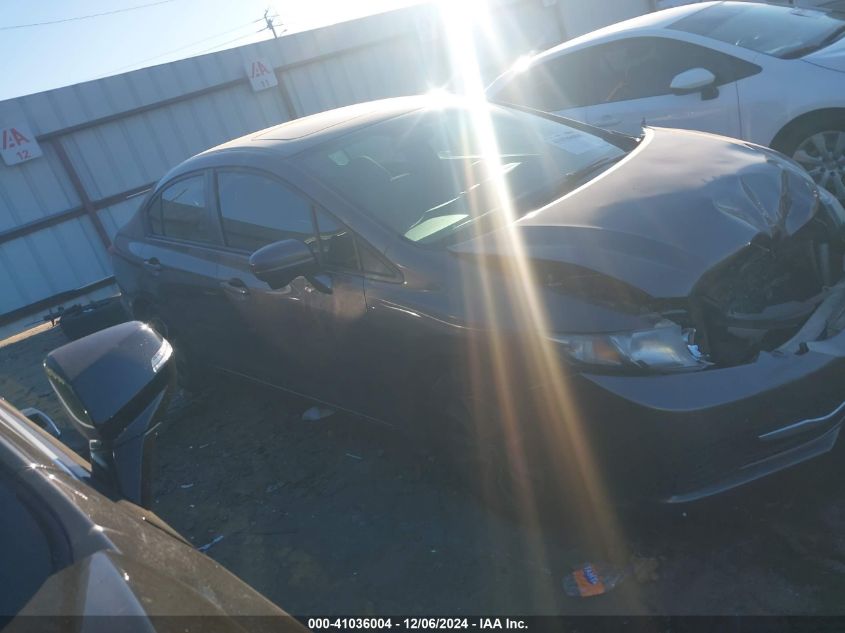 VIN 19XFB2F83FE037945 2015 Honda Civic, EX no.13