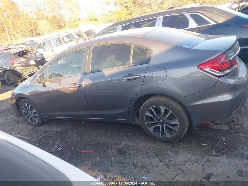 VIN 19XFB2F83FE037945 2015 Honda Civic, EX no.14