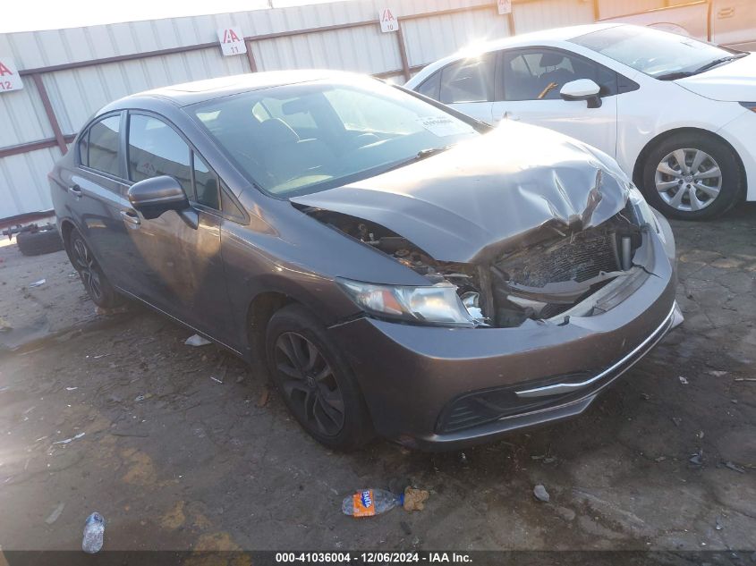 VIN 19XFB2F83FE037945 2015 Honda Civic, EX no.1