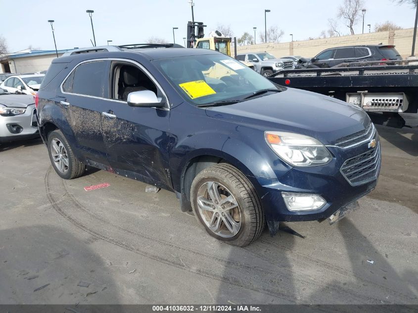 2016 CHEVROLET EQUINOX LTZ - 2GNFLGE30G6108690