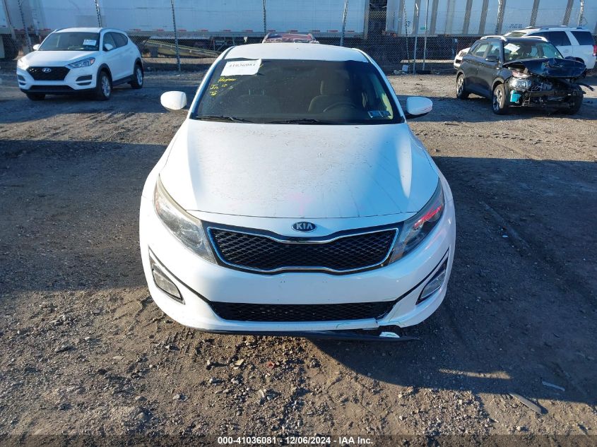 VIN 5XXGM4A77FG495908 2015 KIA Optima, LX no.12