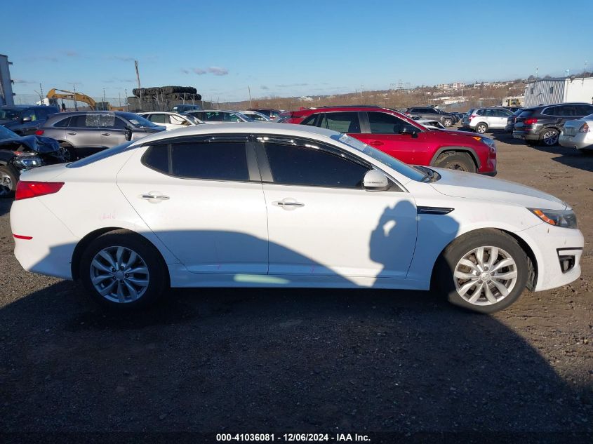 VIN 5XXGM4A77FG495908 2015 KIA Optima, LX no.13