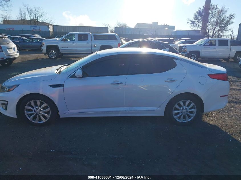 VIN 5XXGM4A77FG495908 2015 KIA Optima, LX no.14