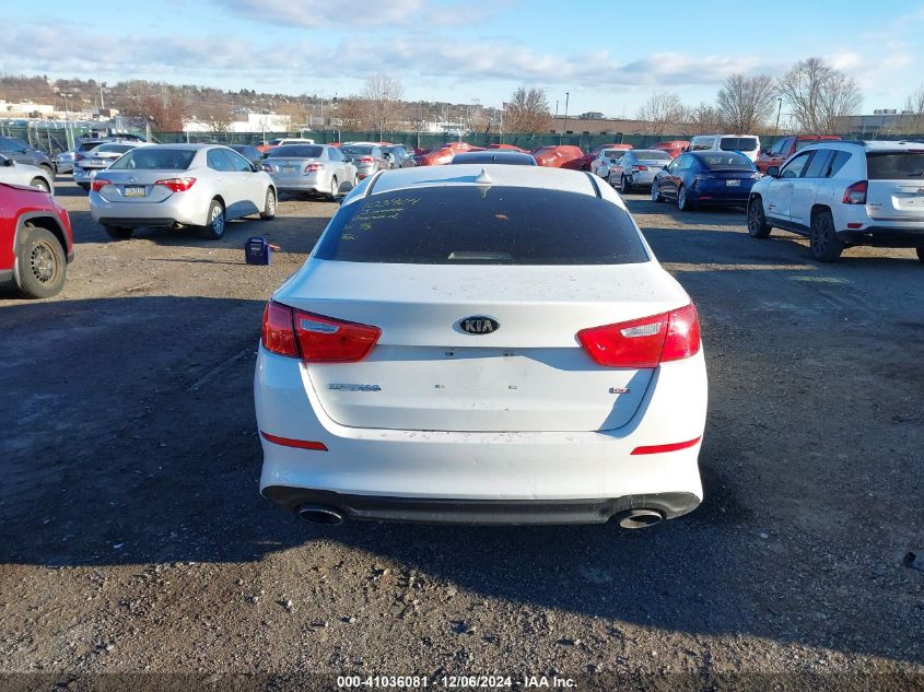 VIN 5XXGM4A77FG495908 2015 KIA Optima, LX no.16