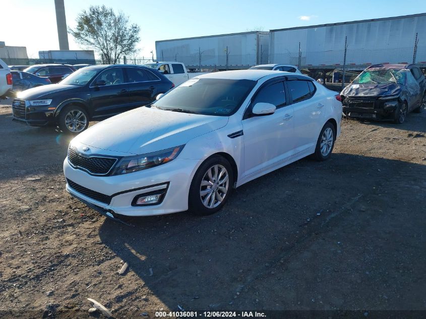 VIN 5XXGM4A77FG495908 2015 KIA Optima, LX no.2