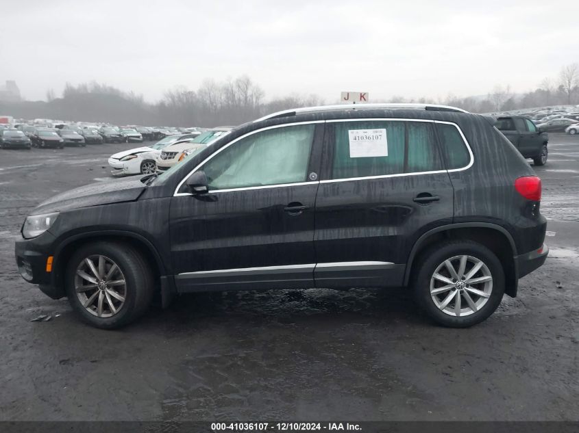 VIN WVGSV7AX4HK022805 2017 VOLKSWAGEN TIGUAN no.14